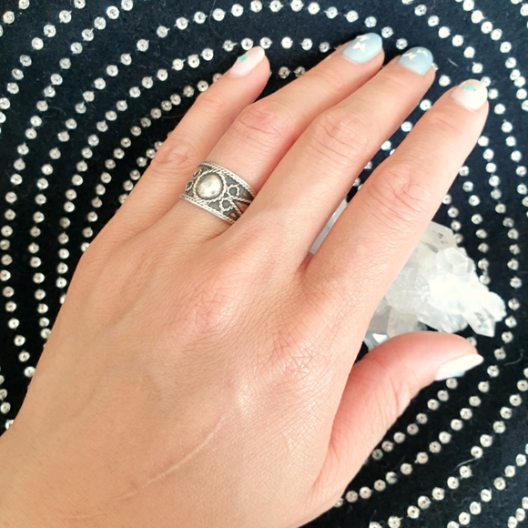 ⚡Sterling Silver 925 Size 4.75 / 5 Ring⚡ - Picture 4 of 13